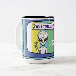 Tasse 2 Couleurs si tienes tv ahi te vez