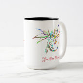 Tasse 2 Couleurs Si Vous Pouvez L'Imaginer (Devant droit)