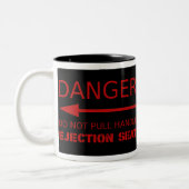 Tasse 2 Couleurs Siège éjectable de danger (Gauche)