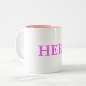 TASSE 2 COULEURS SIEN (Devant gauche)