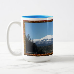 Tasse 2 Couleurs Sierra Blanca, Nouveau-Mexique