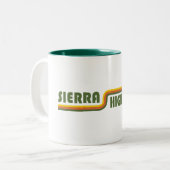 Tasse 2 Couleurs Sierra High Route Californie (Devant gauche)