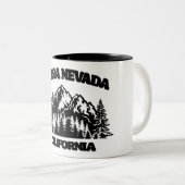 Tasse 2 Couleurs Sierra Nevada Californie (Devant droit)