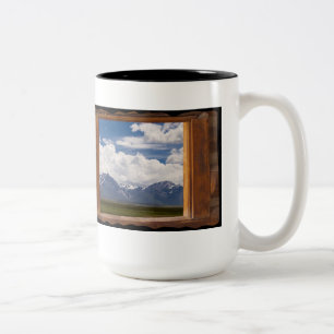 Tasse 2 Couleurs Sierra Nevada par fenêtre Cabine sur Noir
