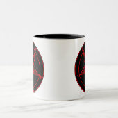 TASSE 2 COULEURS SIGILE DE BAPHOMET (Centre)