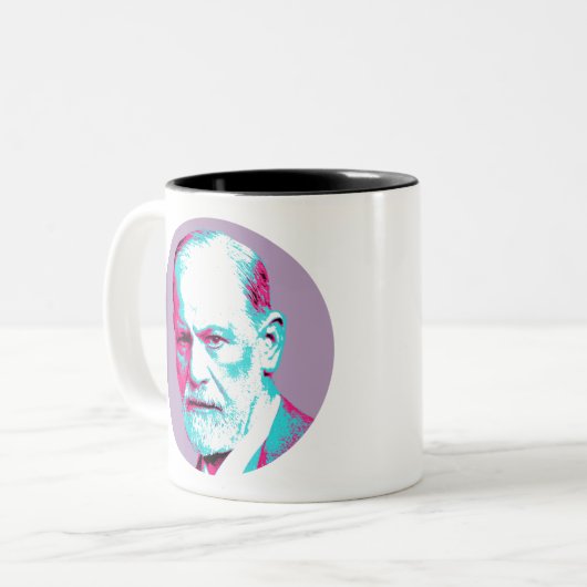 Tasse 2 Couleurs Sigmund Freud (Devant gauche)