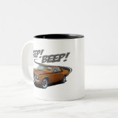Tasse 2 Couleurs Signal sonore de Roadrunner (Devant gauche)