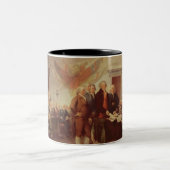 Tasse 2 Couleurs Signature de la déclaration d'indépendance, 4ème (Centre)