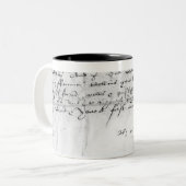 Tasse 2 Couleurs Signature de William Shakespeare, 1616 (Devant gauche)