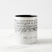 Tasse 2 Couleurs Signature de William Shakespeare, 1616 (Centre)