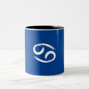 Tasse 2 Couleurs SIGNE CANCER Zodiaque Juin Juillet Été Astrologie