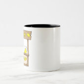 Tasse 2 Couleurs signe de citron (Centre)
