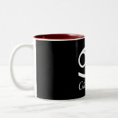 Tasse 2 Couleurs SIGNE Zodiaque "Cancer" (Gauche)