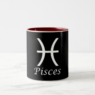 Tasse 2 Couleurs SIGNE Zodiaque "Pisces"