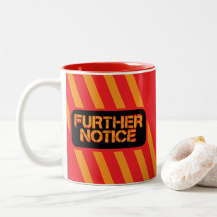 Tasse 2 Couleurs Signes D'Alerte Supplémentaires Gfx