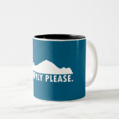 Tasse 2 Couleurs S'il vous plaît céleste (Devant droit)