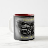 Tasse 2 Couleurs Silence de l'impair (Devant gauche)