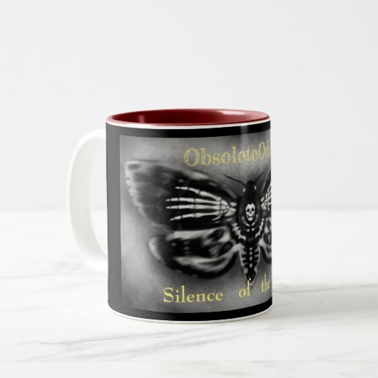 Tasse 2 Couleurs Silence de l'impair (Devant gauche)