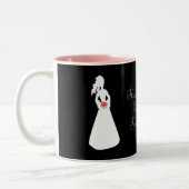 Tasse 2 Couleurs Silhouette nuptiale II (Gauche)