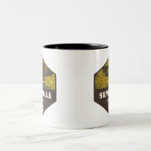 Tasse 2 Couleurs Silver Falls State Park Oregon (Centre)