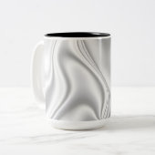 Tasse 2 Couleurs Silver Satin (Devant gauche)