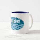 Tasse 2 Couleurs Silverton Colorado Extérieur (Devant droit)