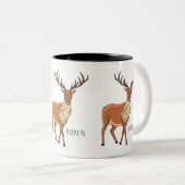 Tasse 2 Couleurs Simple dessin (Devant droit)