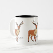 Tasse 2 Couleurs Simple dessin (Devant gauche)