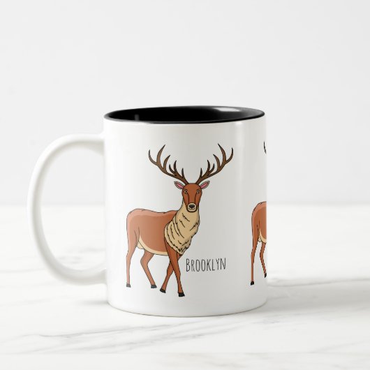 Tasse 2 Couleurs Simple dessin (Gauche)