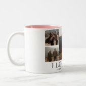 Tasse 2 Couleurs Simple Elegant Love valentine's day couple 5 photo (Gauche)