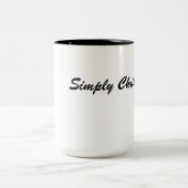 Tasse 2 Couleurs Simplement chrétien (Centre)