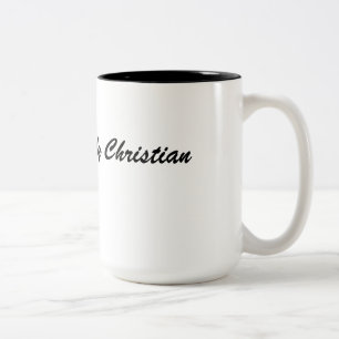 Tasse 2 Couleurs Simplement chrétien