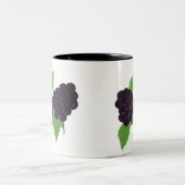 Tasse 2 Couleurs Simplement des mûres (Centre)