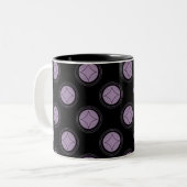 Tasse 2 Couleurs Simplement Rivaliser Mug, Lavande (Devant gauche)
