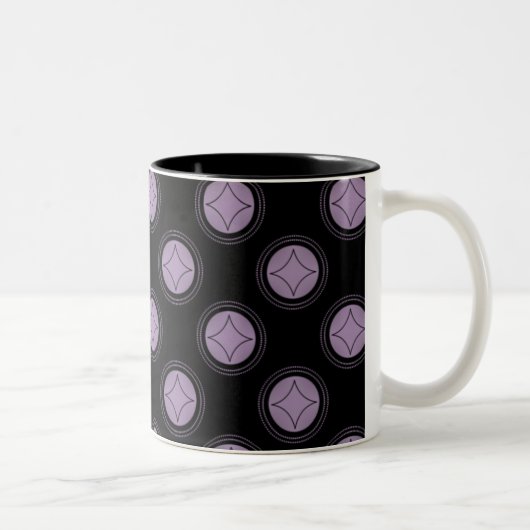 Tasse 2 Couleurs Simplement Rivaliser Mug, Lavande (Droit)
