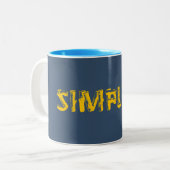 Tasse 2 Couleurs Simplifier (Devant gauche)