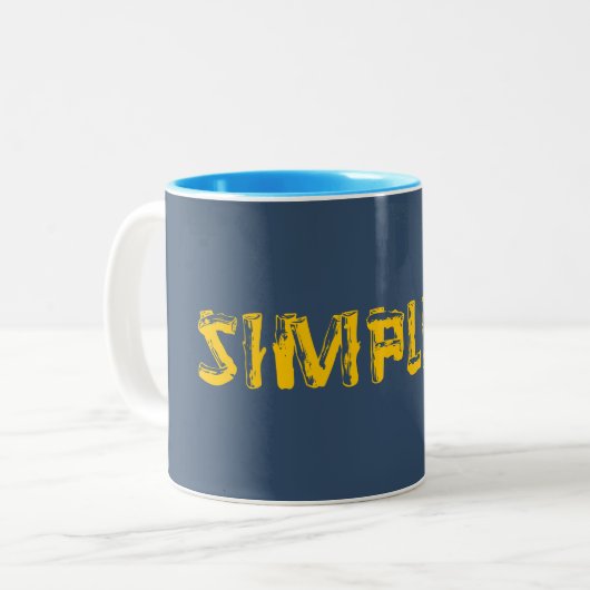 Tasse 2 Couleurs Simplifier (Devant gauche)