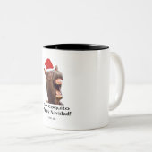 Tasse 2 Couleurs Sin Coquito No Es Navidad ! (Devant droit)