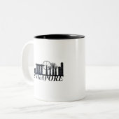 Tasse 2 Couleurs Singapour (Devant gauche)