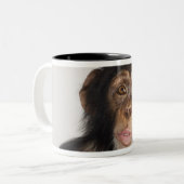 Tasse 2 Couleurs Singe (Devant gauche)
