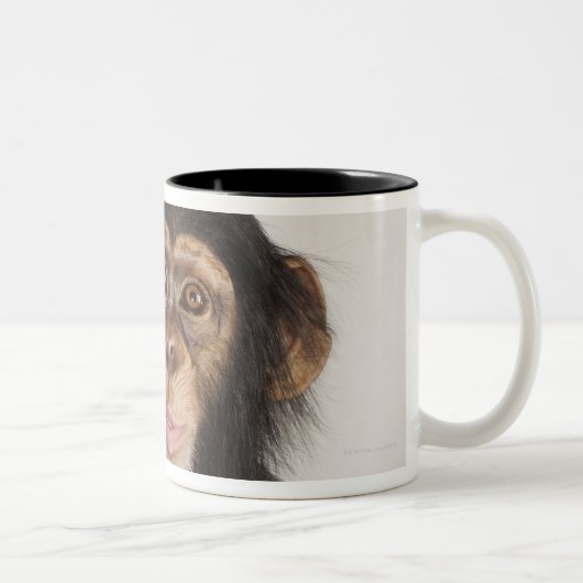Tasse 2 Couleurs Singe (Droit)