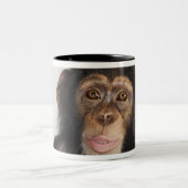 Tasse 2 Couleurs Singe (Centre)
