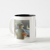 Tasse 2 Couleurs Singe (Devant gauche)