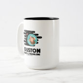 Tasse 2 Couleurs Singe de l'espace (Devant gauche)