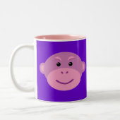 Tasse 2 Couleurs Singe pourpre (Gauche)