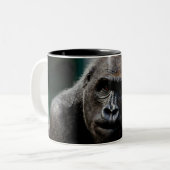 Tasse 2 Couleurs Singe Primate (Devant gauche)