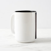 Tasse 2 Couleurs Singe souriant (Devant gauche)