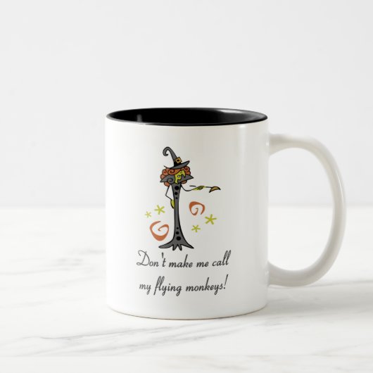 Tasse 2 Couleurs Singes de vol (Droit)