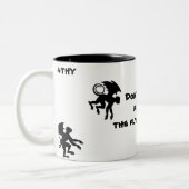 Tasse 2 Couleurs Singes de vol (Gauche)