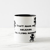 Tasse 2 Couleurs Singes de vol (Centre)
